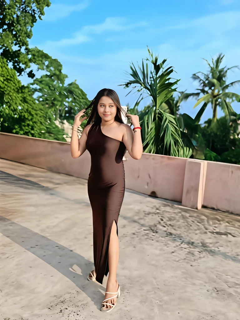 Elegant banner featuring Friendly Escort Riya in Kolkata